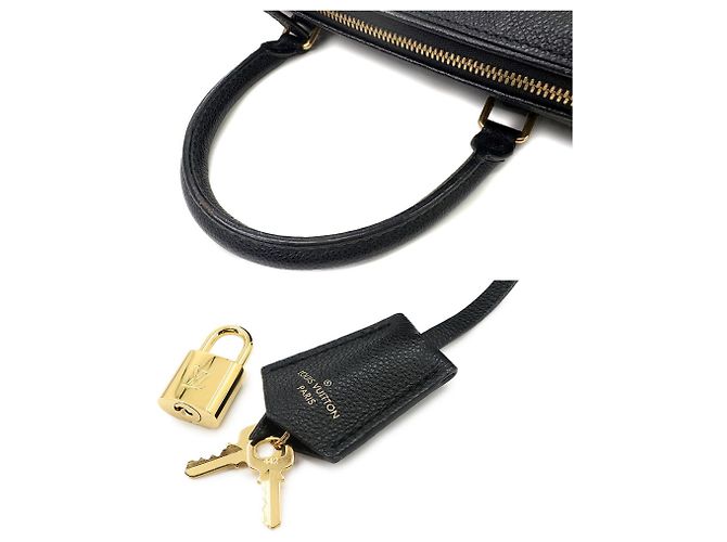 Borsa Louis Vuitton Speedy Bandouliere 25 NM Nero - vista 8