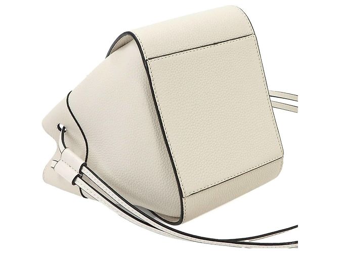 Loewe Hammock Drawstring Mini Handtasche Weiß - Ansicht 3