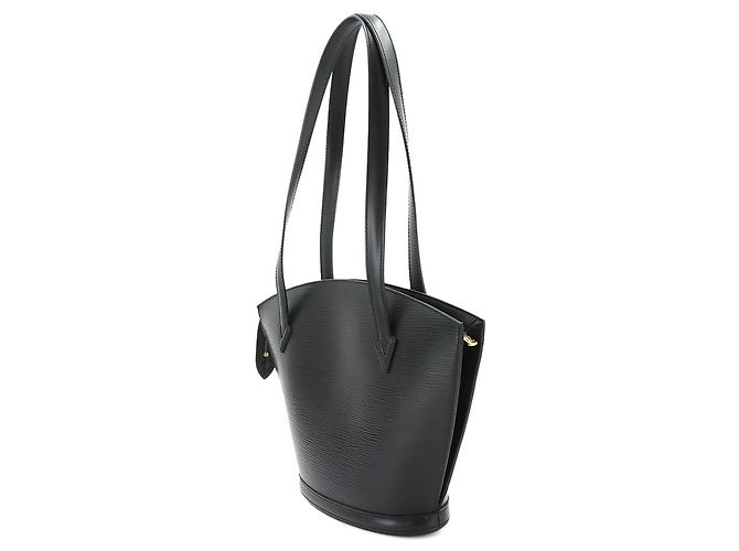 Borsa Louis Vuitton Epi Saint Jacques Nero - vista 2