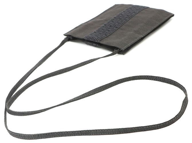 Hermès Borsa a tracolla Hermes Herline Pochette Marrone - vista 4