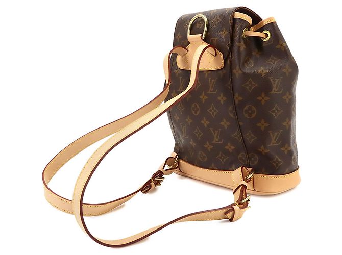 Zaino Louis Vuitton Montsouris MM Monogram Monogramma - vista 3