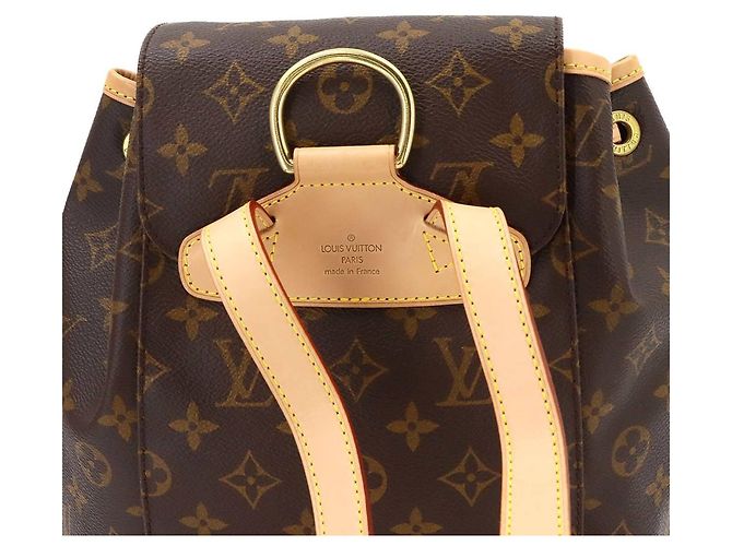 Zaino Louis Vuitton Montsouris MM Monogram Monogramma - vista 6