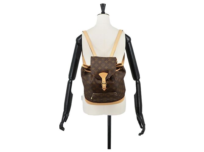 Zaino Louis Vuitton Montsouris MM Monogram Monogramma - vista 8