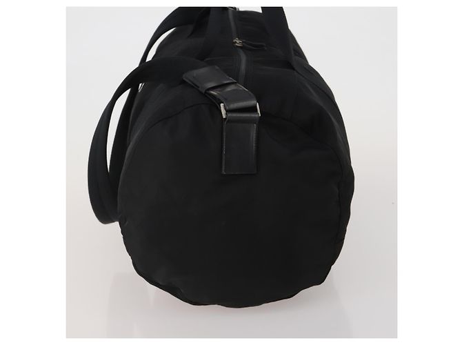 PRADA Boston Bag Nylon 2way Schwarz Silber Auth 200299A - Ansicht 3