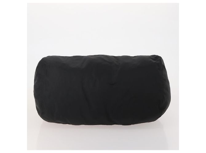 PRADA Boston Bag Nylon 2way Schwarz Silber Auth 200299A - Ansicht 5