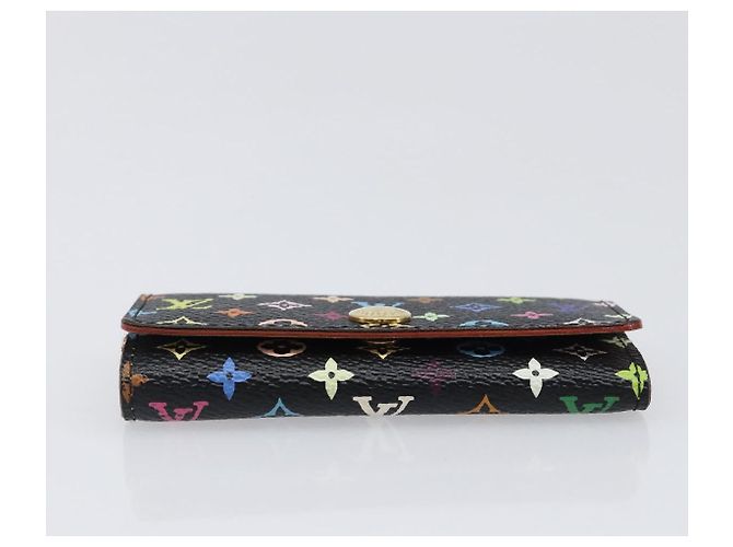 LOUIS VUITTON Monogram Multicolor Multicles 4 Key Case Black M60044 Auth 199374 Nero - vista 6