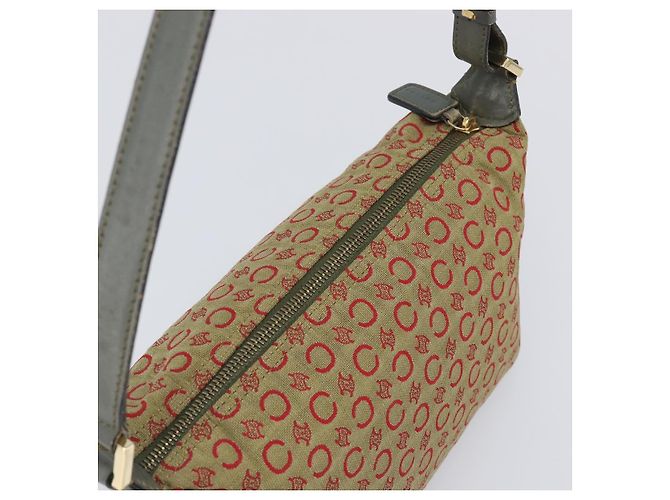 Céline CELINE C Macadam Canvas Handtasche Beige Gold Auth 199397 Golden - Ansicht 6