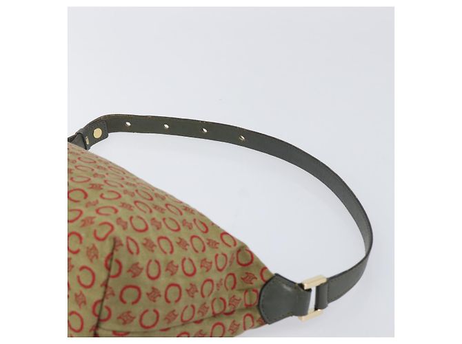Céline CELINE C Macadam Canvas Handtasche Beige Gold Auth 199397 Golden - Ansicht 8
