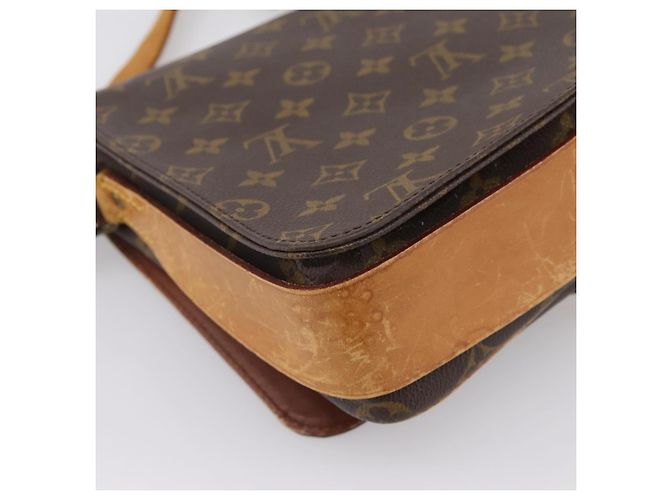 LOUIS VUITTON Monogram Cartouchiere GM Shoulder Bag M51252 LV Auth bs37032 Monogramma - vista 17