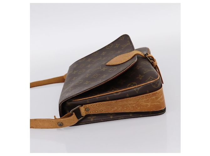 LOUIS VUITTON Monogram Cartouchiere GM Shoulder Bag M51252 LV Auth bs37032 Monogramma - vista 3