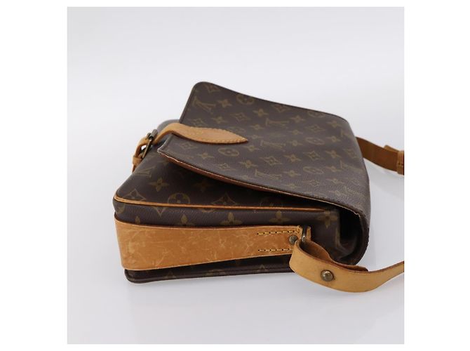 LOUIS VUITTON Monogram Cartouchiere GM Shoulder Bag M51252 LV Auth bs37032 Monogramma - vista 4