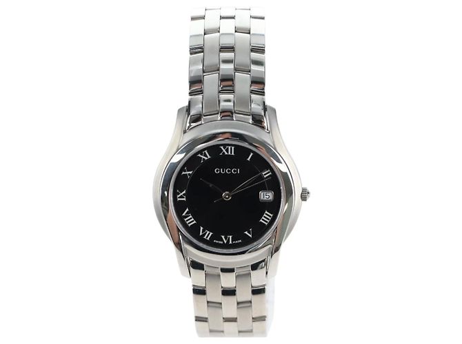 GUCCI 5500M Uhren Edelstahl Silber Auth 199892M - Ansicht 13