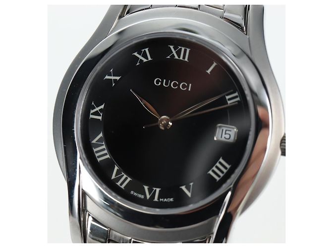 GUCCI 5500M Uhren Edelstahl Silber Auth 199892M - Ansicht 7
