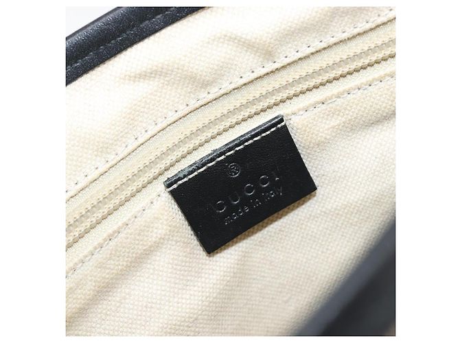 Borsa a tracolla GUCCI Diamante Canvas Pelle Marrone Argento 295679 Auth ka6042 - vista 19