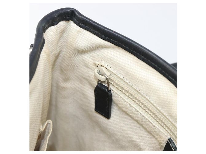 Borsa a tracolla GUCCI Diamante Canvas Pelle Marrone Argento 295679 Auth ka6042 - vista 22