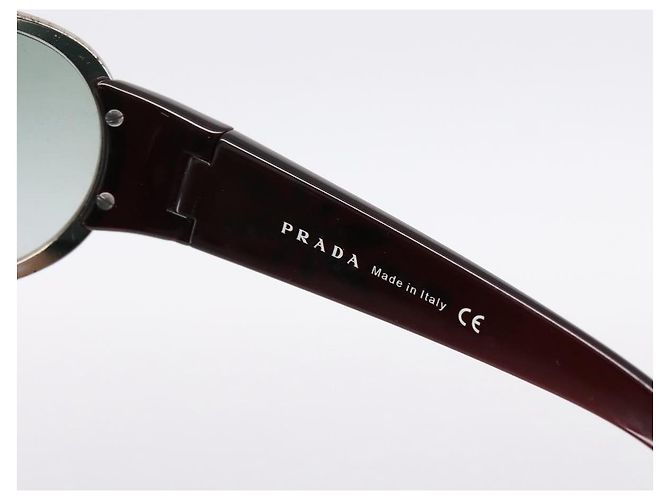 PRADA Sonnenbrille Kunststoff Red Auth bs36966 Rot - Ansicht 11