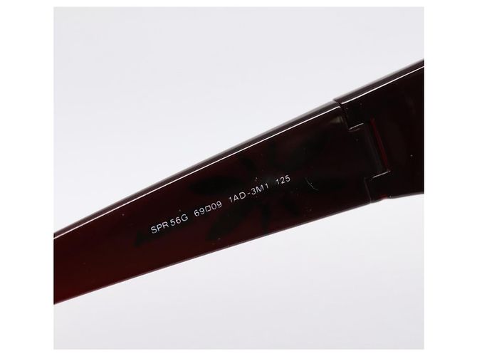 PRADA Sonnenbrille Kunststoff Red Auth bs36966 Rot - Ansicht 12