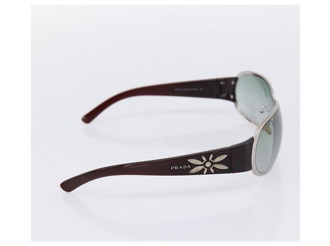 PRADA Sonnenbrille Kunststoff Red Auth bs36966 Rot - Ansicht 3