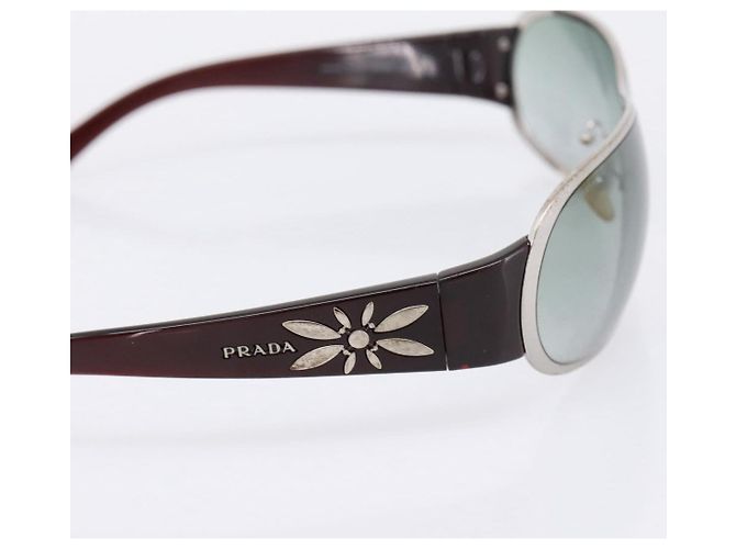 PRADA Sonnenbrille Kunststoff Red Auth bs36966 Rot - Ansicht 4