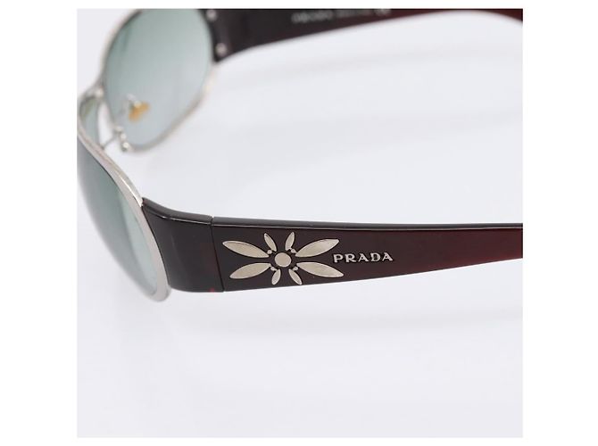 PRADA Sonnenbrille Kunststoff Red Auth bs36966 Rot - Ansicht 6