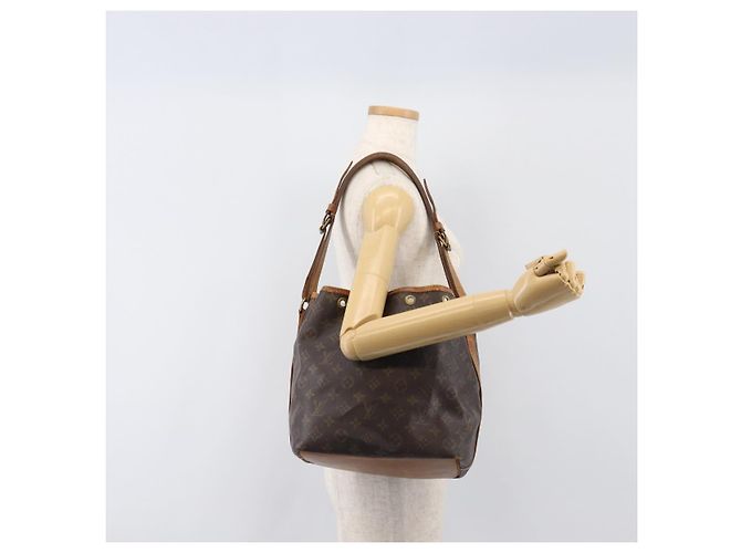 Borsa a tracolla LOUIS VUITTON Monogram Petit Noe M42226 LV Auth bs36859 Monogramma - vista 20