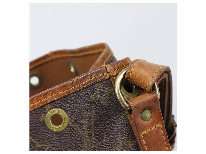 Borsa a tracolla LOUIS VUITTON Monogram Petit Noe M42226 LV Auth bs36859 Monogramma - vista 9
