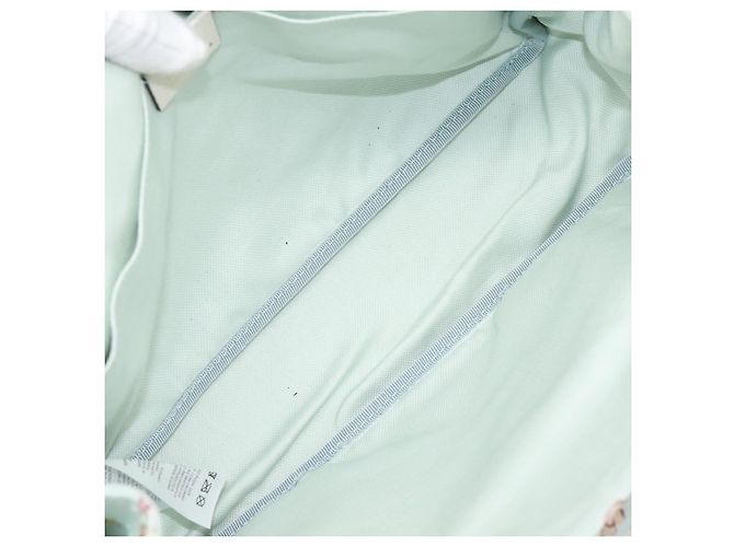 Borsa a Mano GUCCI Canvas Azzurro 628159 Auth ka6023V Blu chiaro - vista 10