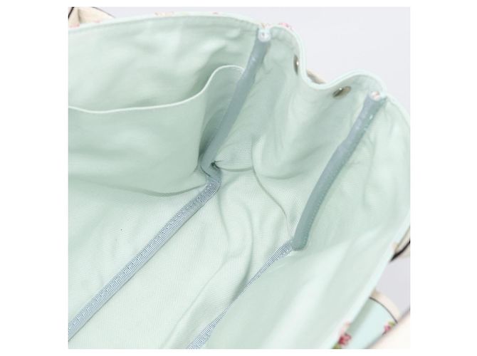 Borsa a Mano GUCCI Canvas Azzurro 628159 Auth ka6023V Blu chiaro - vista 18