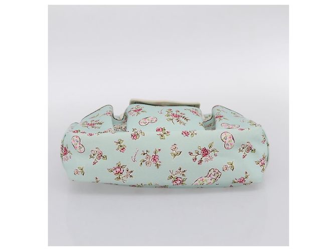 Borsa a Mano GUCCI Canvas Azzurro 628159 Auth ka6023V Blu chiaro - vista 5