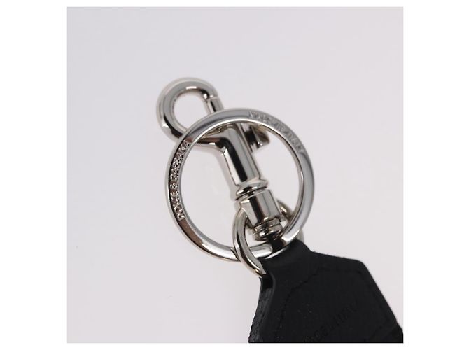 Dolce & Gabbana DOLCE&GABBANA Key Holder Strap Polyester Black Silver Auth BA15457A Silvery - view 7
