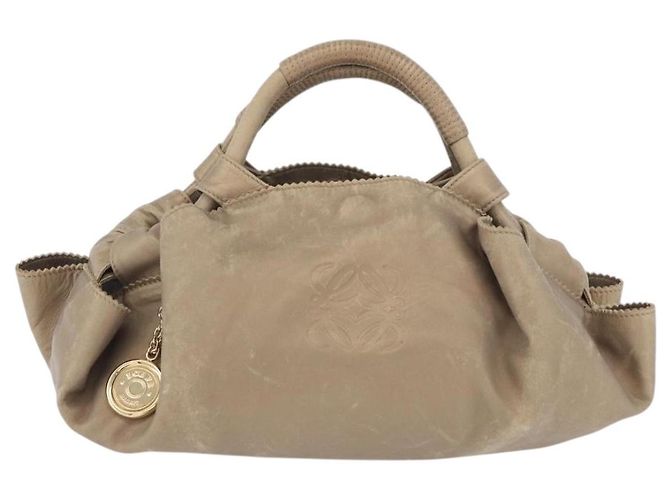 Borsa LOEWE in pelle dorata autentica 200979 D'oro - vista 13