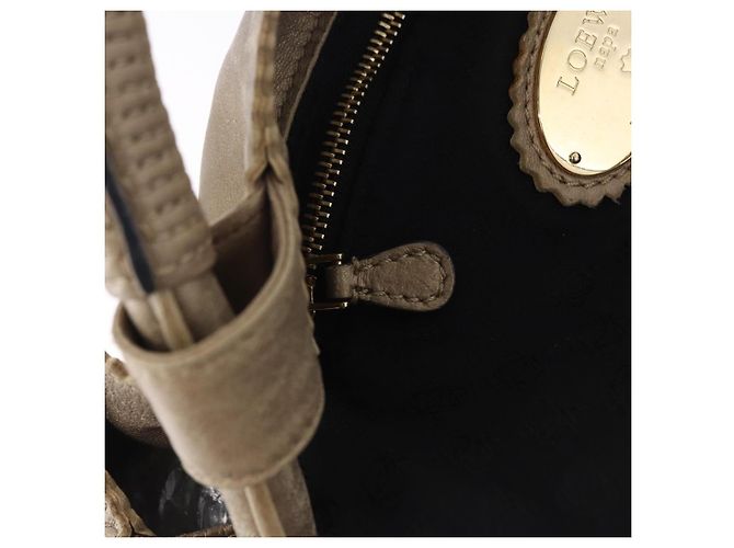 Borsa LOEWE in pelle dorata autentica 200979 D'oro - vista 18