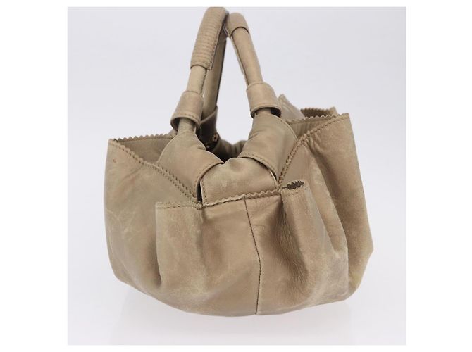 Borsa LOEWE in pelle dorata autentica 200979 D'oro - vista 3