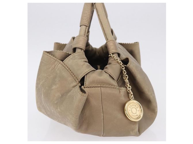 Borsa LOEWE in pelle dorata autentica 200979 D'oro - vista 4