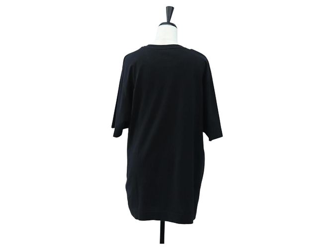 Camiseta FENDI de algodón M Negro Auth 193725M - vista 2