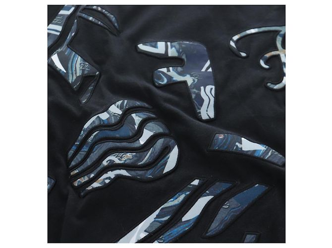 Camiseta FENDI de algodón M Negro Auth 193725M - vista 8