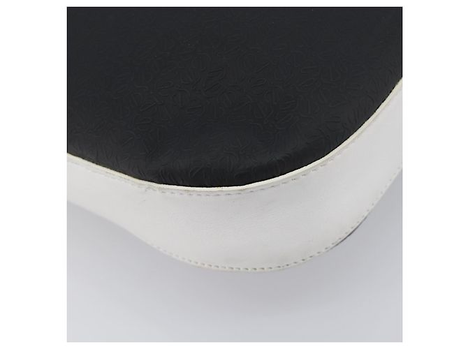 Borsa a tracolla LOEWE PVC Leather Black Silver Auth 196654 Nero Argento - vista 15