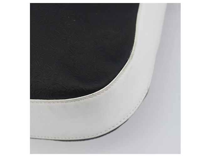 Borsa a tracolla LOEWE PVC Leather Black Silver Auth 196654 Nero Argento - vista 16