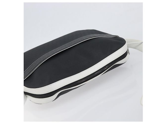 Borsa a tracolla LOEWE PVC Leather Black Silver Auth 196654 Nero Argento - vista 6
