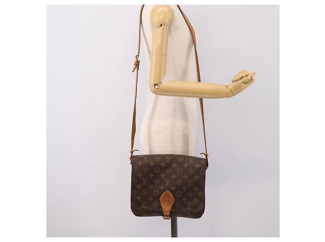 LOUIS VUITTON Monogram Cartouchiere GM Shoulder Bag M51252 LV Auth bs37028 Monogramm - Ansicht 24