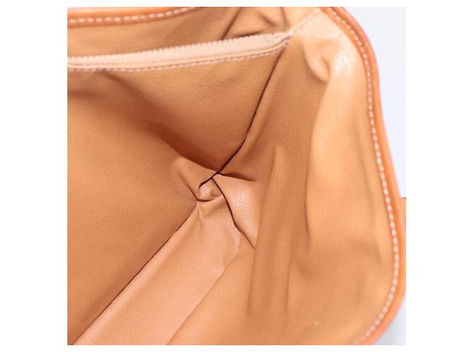 16 Céline Borsa Tote CELINE Macadam PVC Pelle Beige Tono Oro Auth 202219 - vista 18