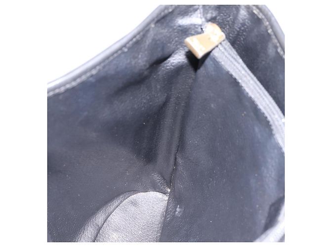 Céline Borsa Tote CELINE Macadam PVC Pelle Nero Tono Oro Auth 202222A - vista 19