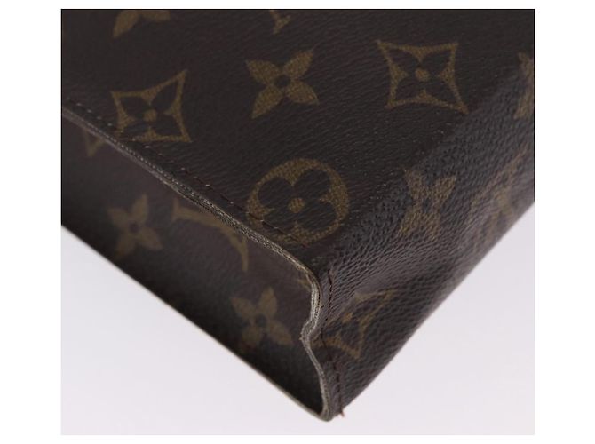 LOUIS VUITTON Monogram Poche Toilette 26 Pouch M47542 LV Auth 199945 Monogramma - vista 15