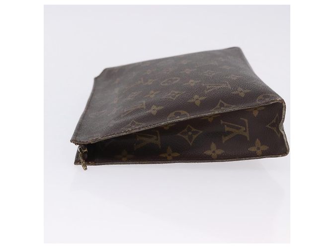 LOUIS VUITTON Monogram Poche Toilette 26 Pouch M47542 LV Auth 199945 Monogramma - vista 4