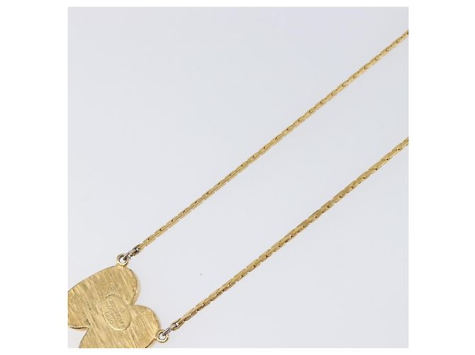Collana GIVENCHY metallo Gold Auth ka6052 D'oro - vista 10
