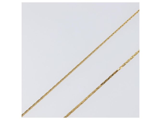 Collana GIVENCHY metallo Gold Auth ka6052 D'oro - vista 11