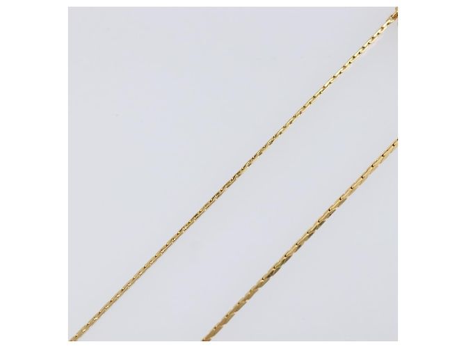 Collana GIVENCHY metallo Gold Auth ka6052 D'oro - vista 12