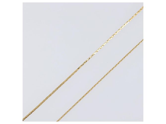 Collana GIVENCHY metallo Gold Auth ka6052 D'oro - vista 5