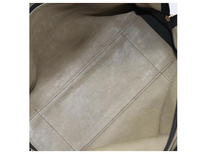 Borsa a mano LOEWE Amazona 32 in camoscio kaki e tono oro Auth 200845 Cachi - vista 11