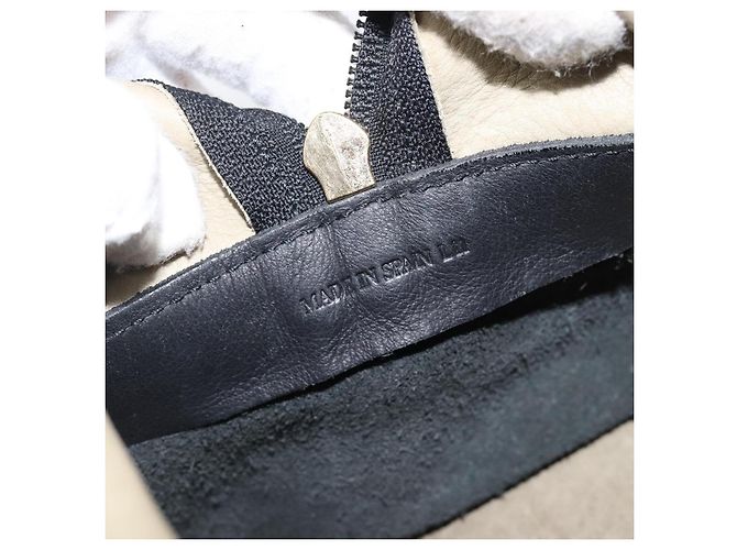 Borsa a mano LOEWE Amazona 32 in camoscio kaki e tono oro Auth 200845 Cachi - vista 12